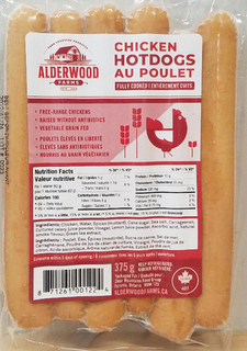 Chicken Hotdogs (Alderwood) 